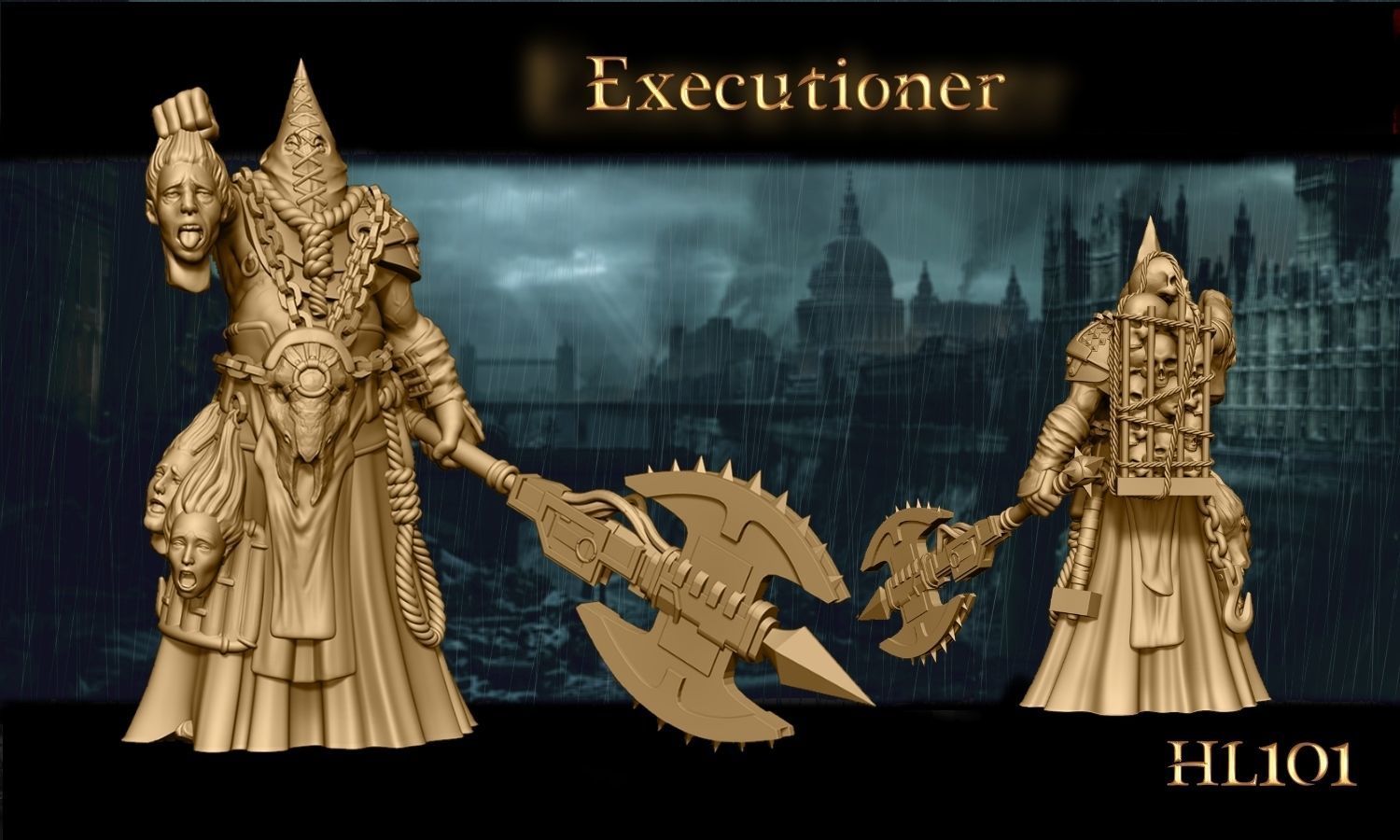 Heresylab Redeemers  both Scifi and Fanatasy Version Bundle 3D print model_2