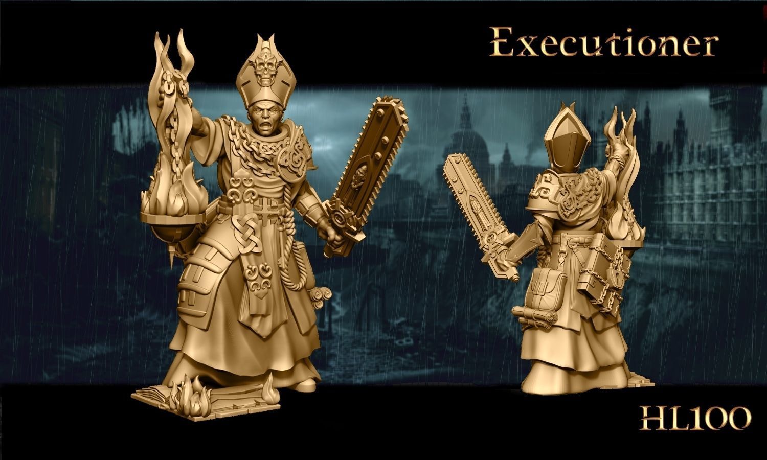 Heresylab Redeemers  both Scifi and Fanatasy Version Bundle 3D print model_1