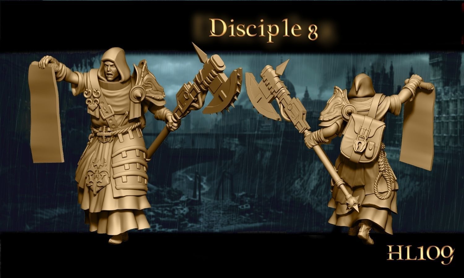 Heresylab Redeemers  both Scifi and Fanatasy Version Bundle 3D print model_8