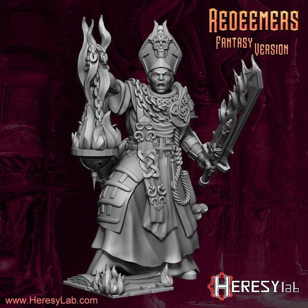 Heresylab Redeemers  both Scifi and Fanatasy Version Bundle 3D print model_22