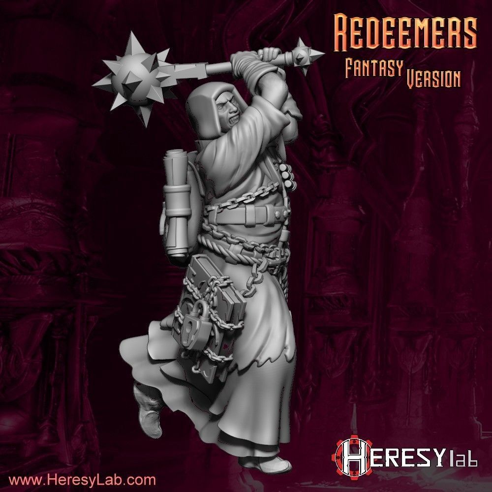 Heresylab Redeemers  both Scifi and Fanatasy Version Bundle 3D print model_24