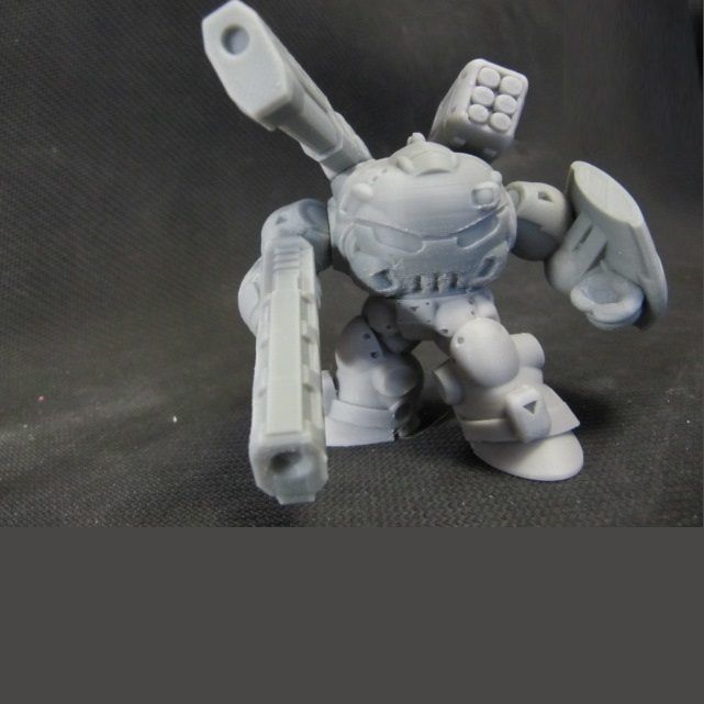 CHIBI-TECH SD - GRIM CORE 3D print model_8