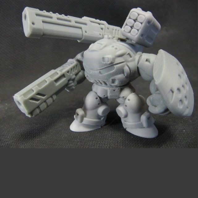 CHIBI-TECH SD - GRIM CORE 3D print model_4