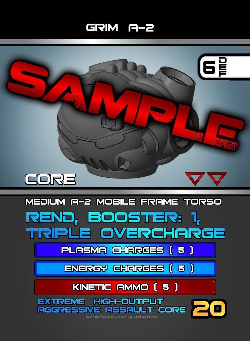 CHIBI-TECH SD - GRIM CORE 3D print model_17