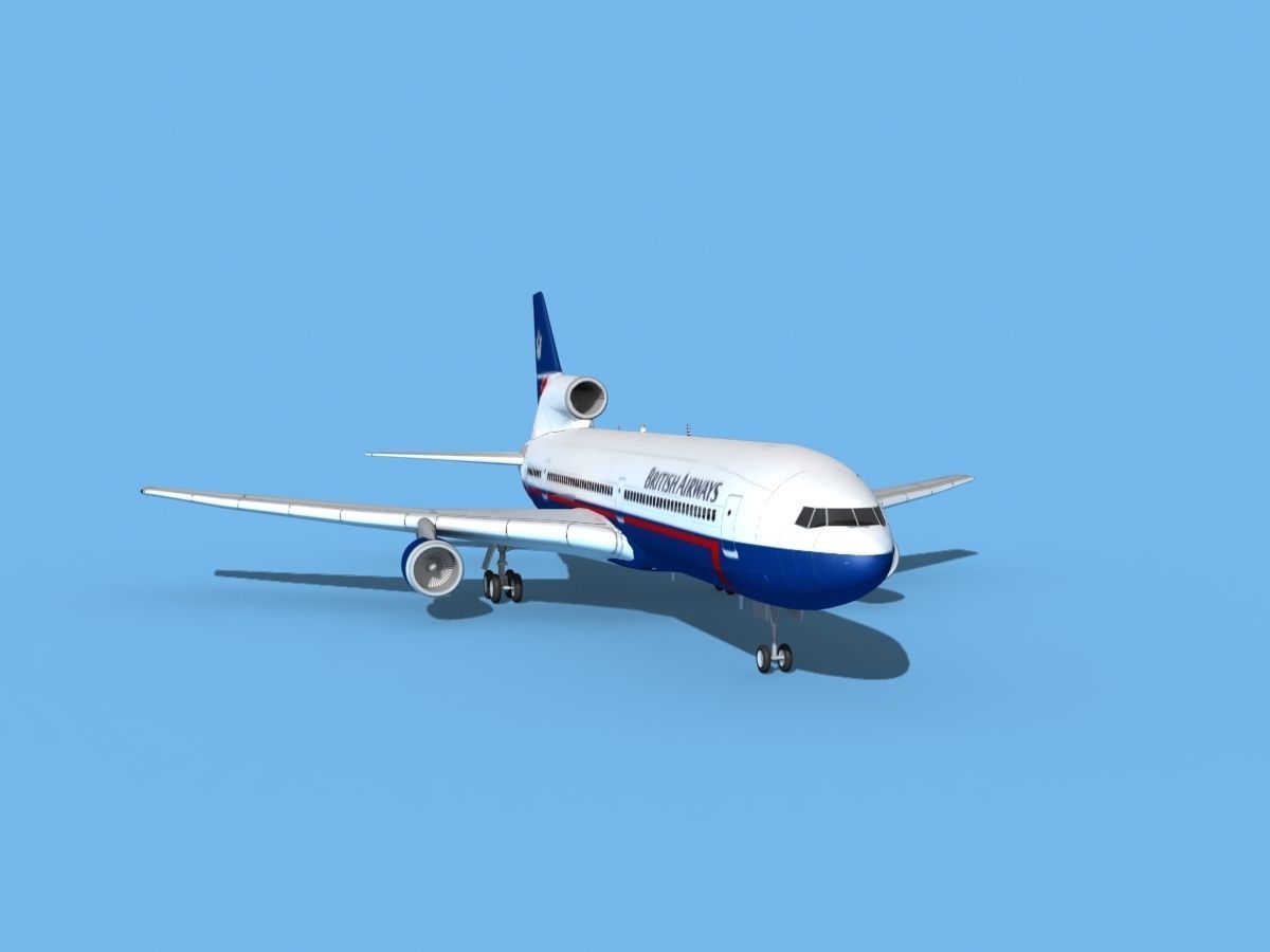 Lockheed L-1011 British Airways 1 3D model_2