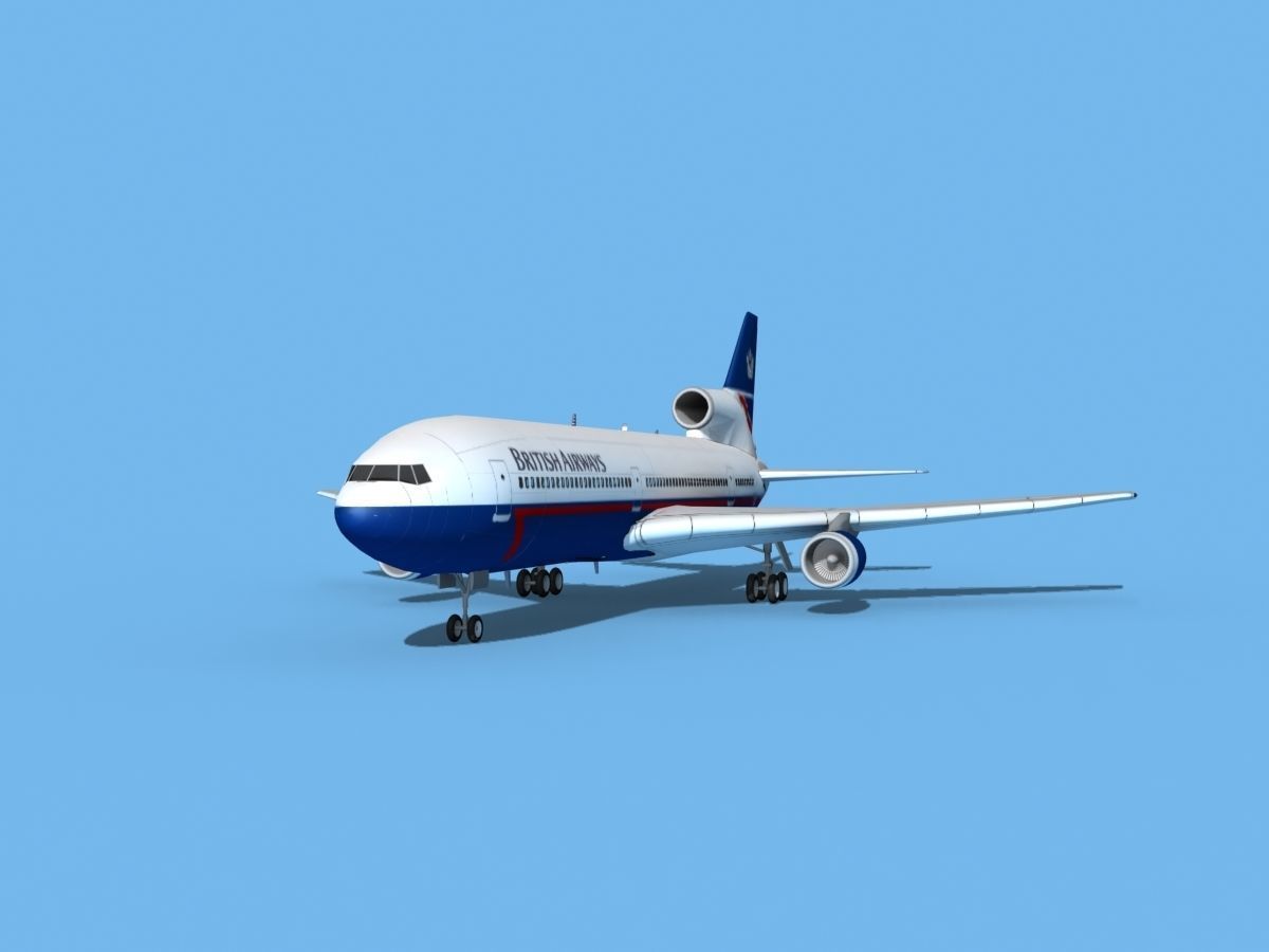 Lockheed L-1011 British Airways 1 3D model_1
