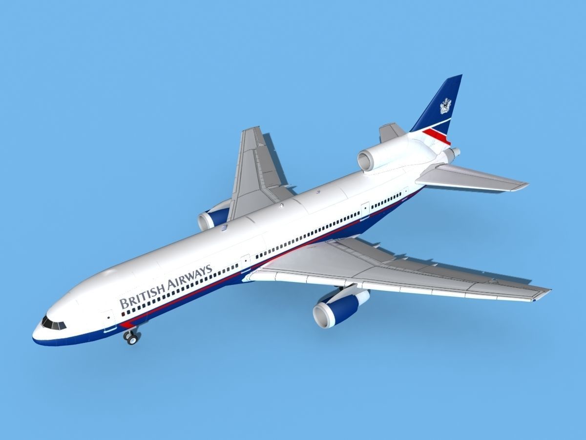 Lockheed L-1011 British Airways 1 3D model_10