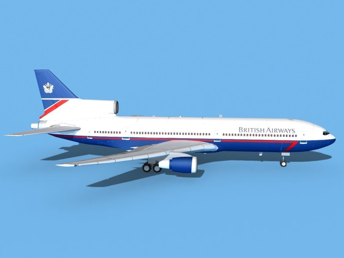 Lockheed L-1011 British Airways 1 3D model_4