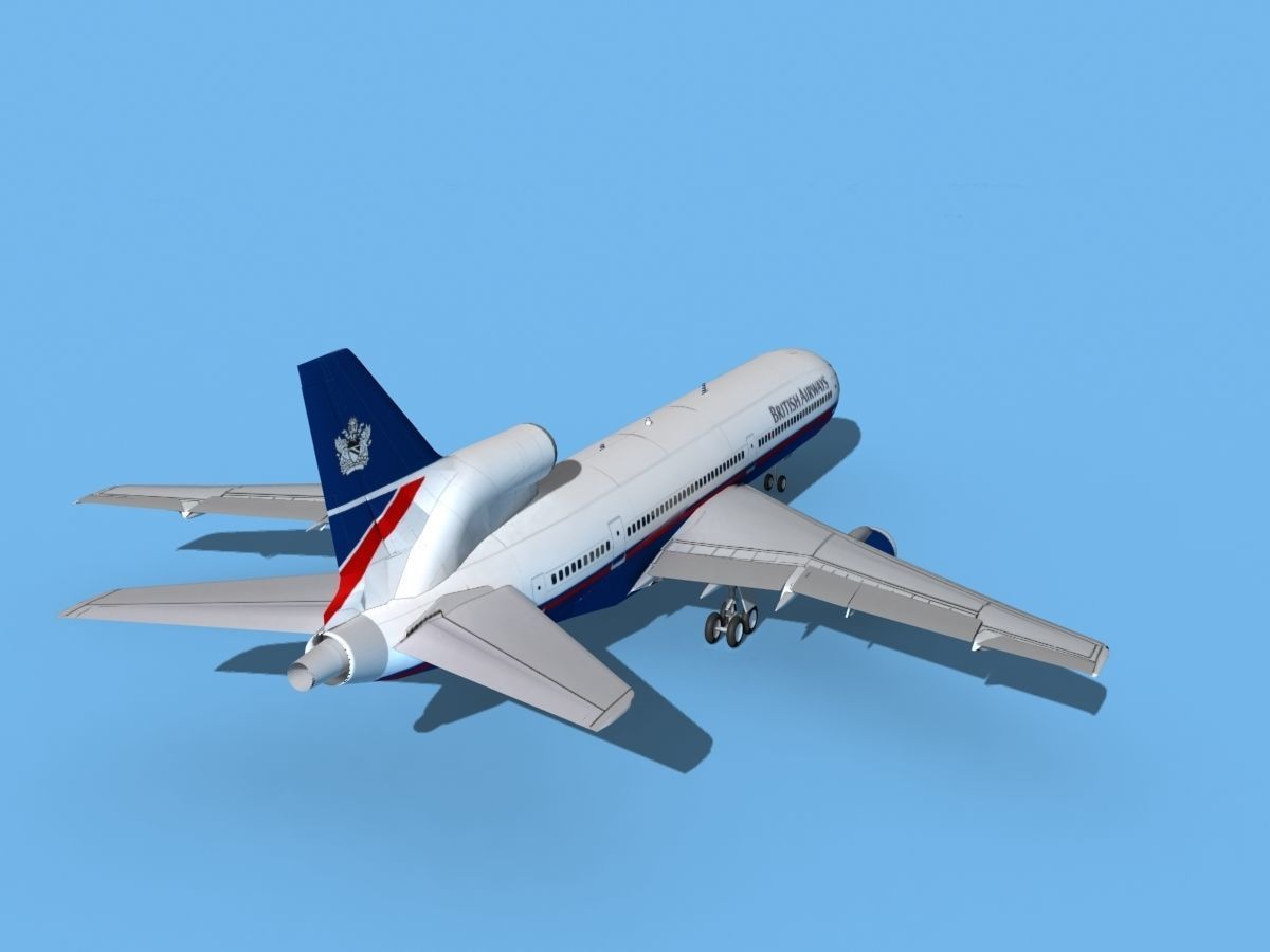 Lockheed L-1011 British Airways 1 3D model_6