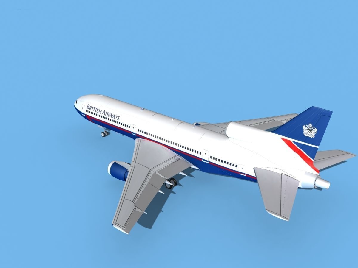 Lockheed L-1011 British Airways 1 3D model_8
