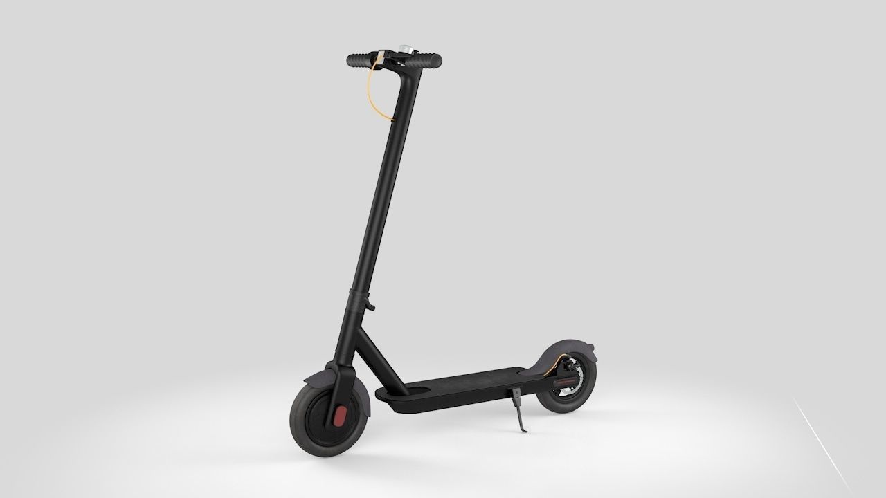 Scooter Electric high definition 3D model CGTrader
