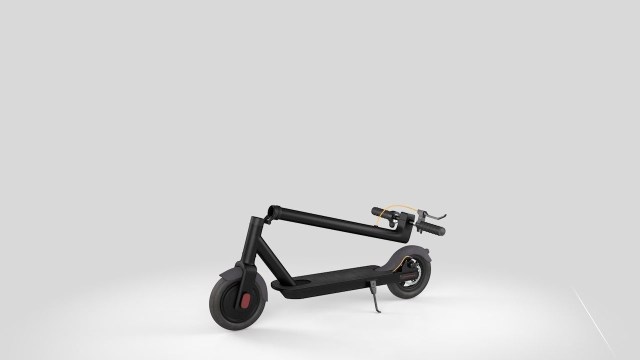 Scooter Electric high definition 3D model CGTrader