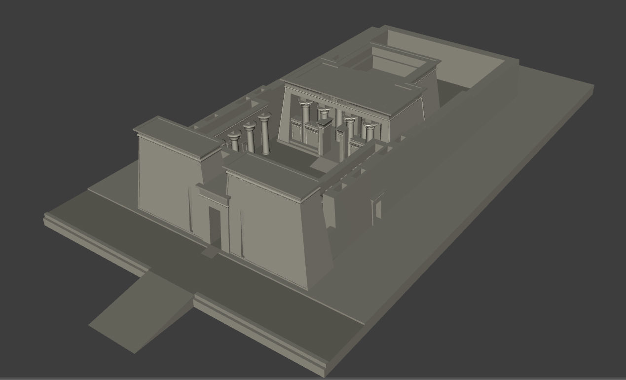 Kalabsha Temple 3D model_5