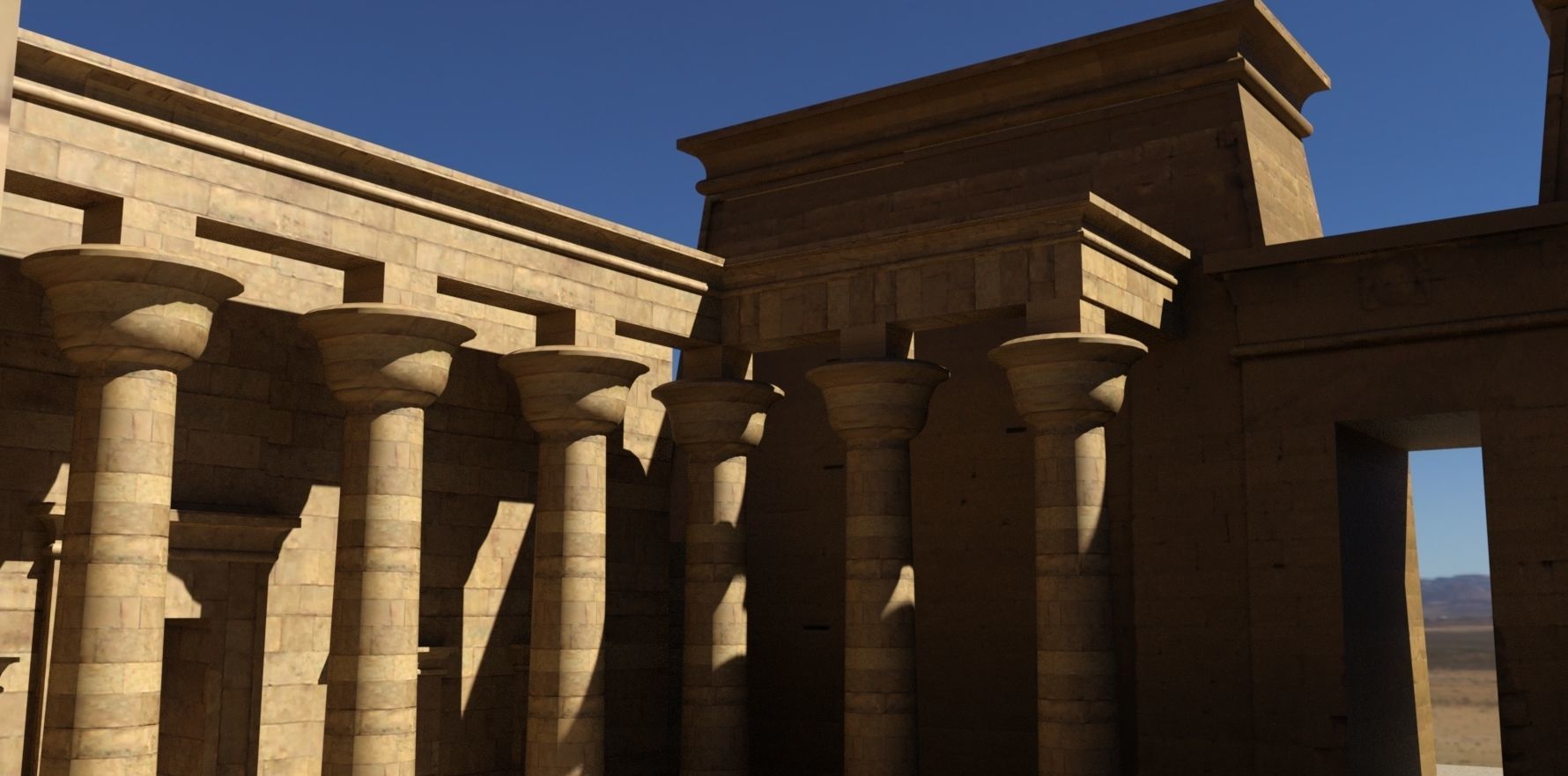 Kalabsha Temple 3D model_3