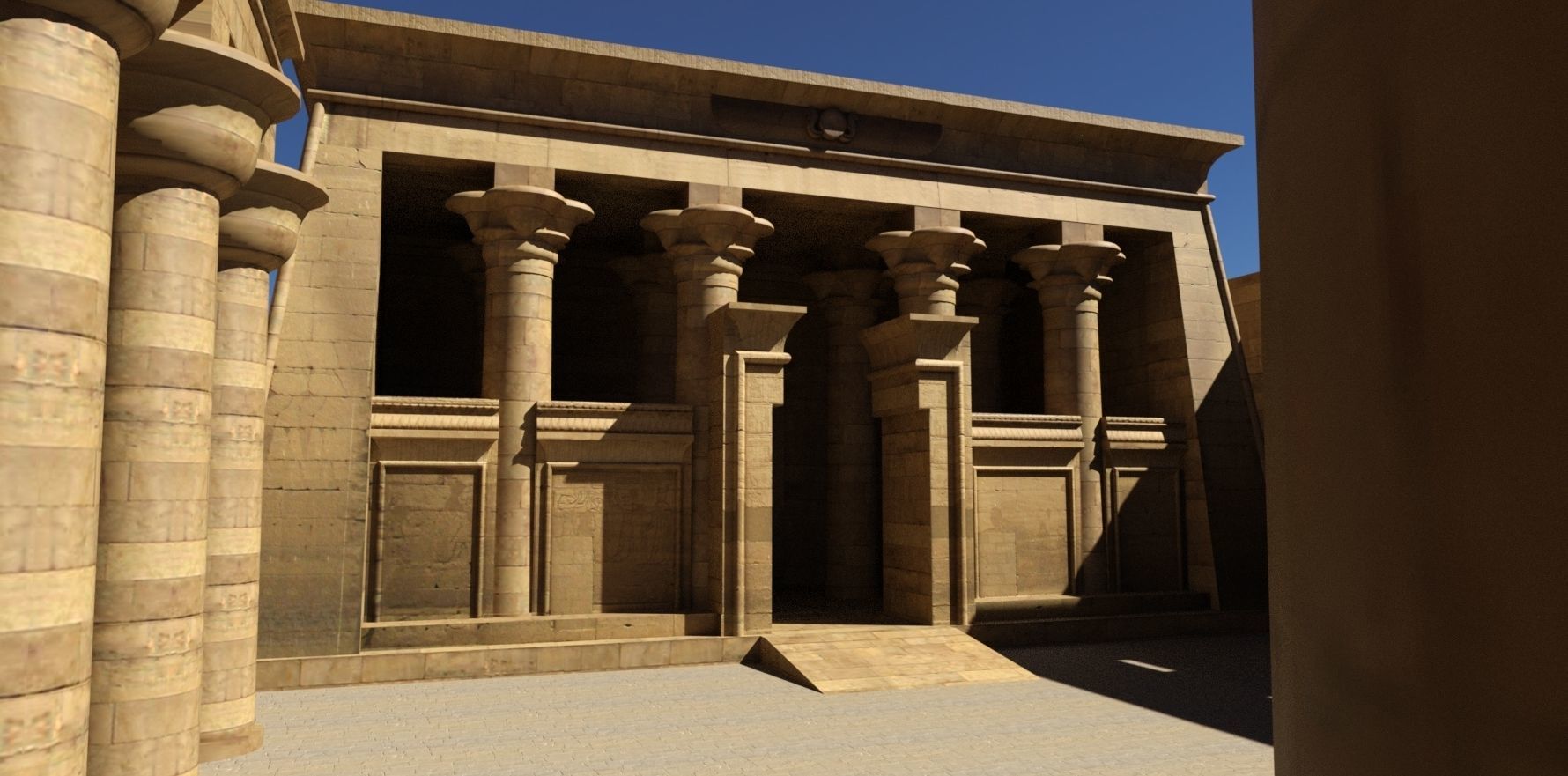 Kalabsha Temple 3D model_2