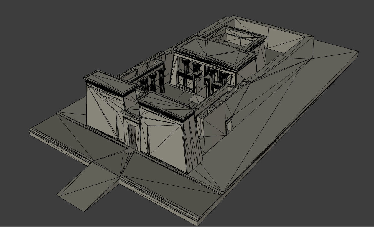 Kalabsha Temple 3D model_4