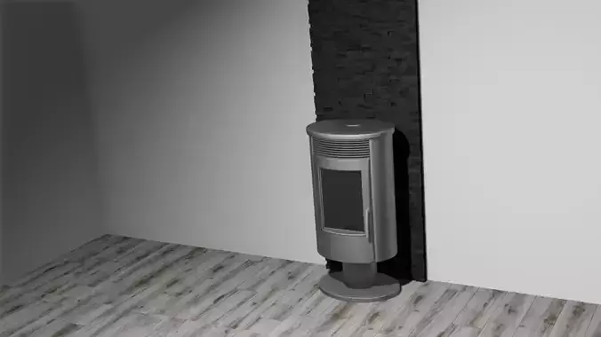 Design Stoves - ABX Tartu 5 Silver- Version with column