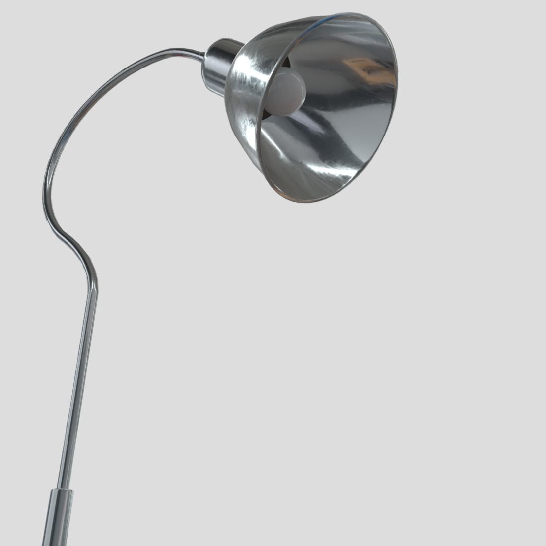 Standing Lamp 4 Low-poly 3D model_12