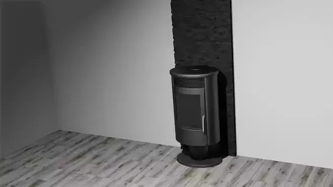 Design Stoves - ABX Tartu 5 Black- Version with column