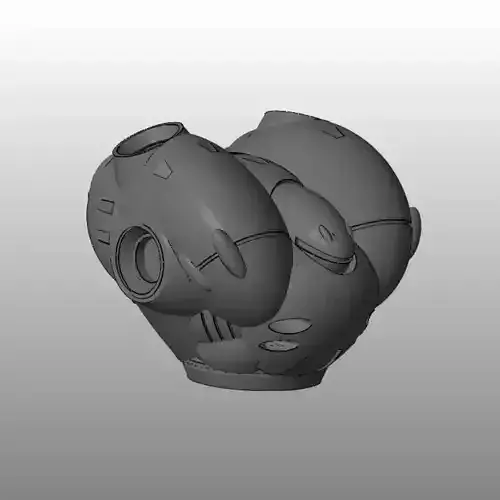 CHIBI-TECH SD - ANACONDA CORE 3D print model