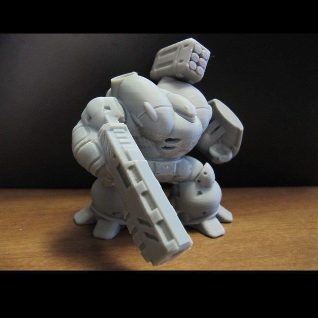 CHIBI-TECH SD - ANACONDA CORE 3D print model_5