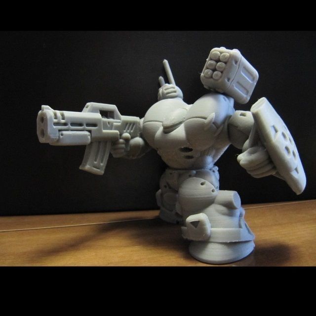 CHIBI-TECH SD - ANACONDA CORE 3D print model_1