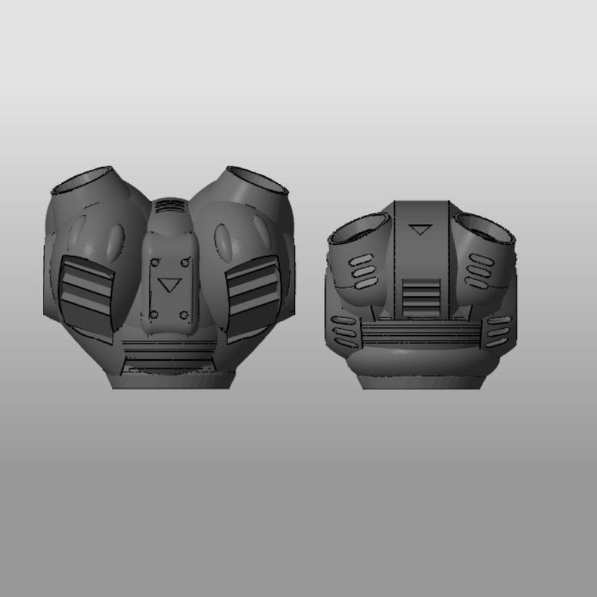 CHIBI-TECH SD - ANACONDA CORE 3D print model_28