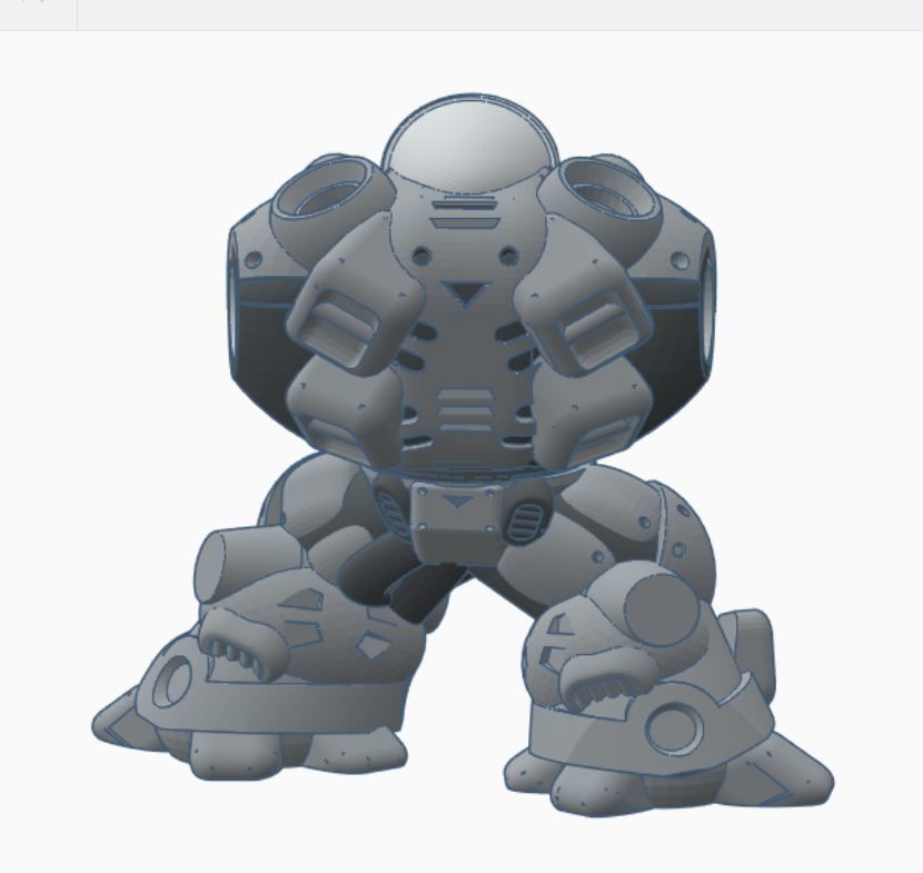 CHIBI-TECH SD - SERPENT CORE 3D print model_12