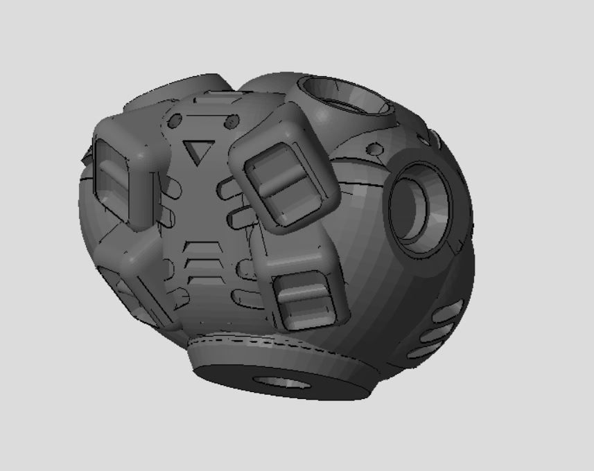 CHIBI-TECH SD - SERPENT CORE 3D print model_1