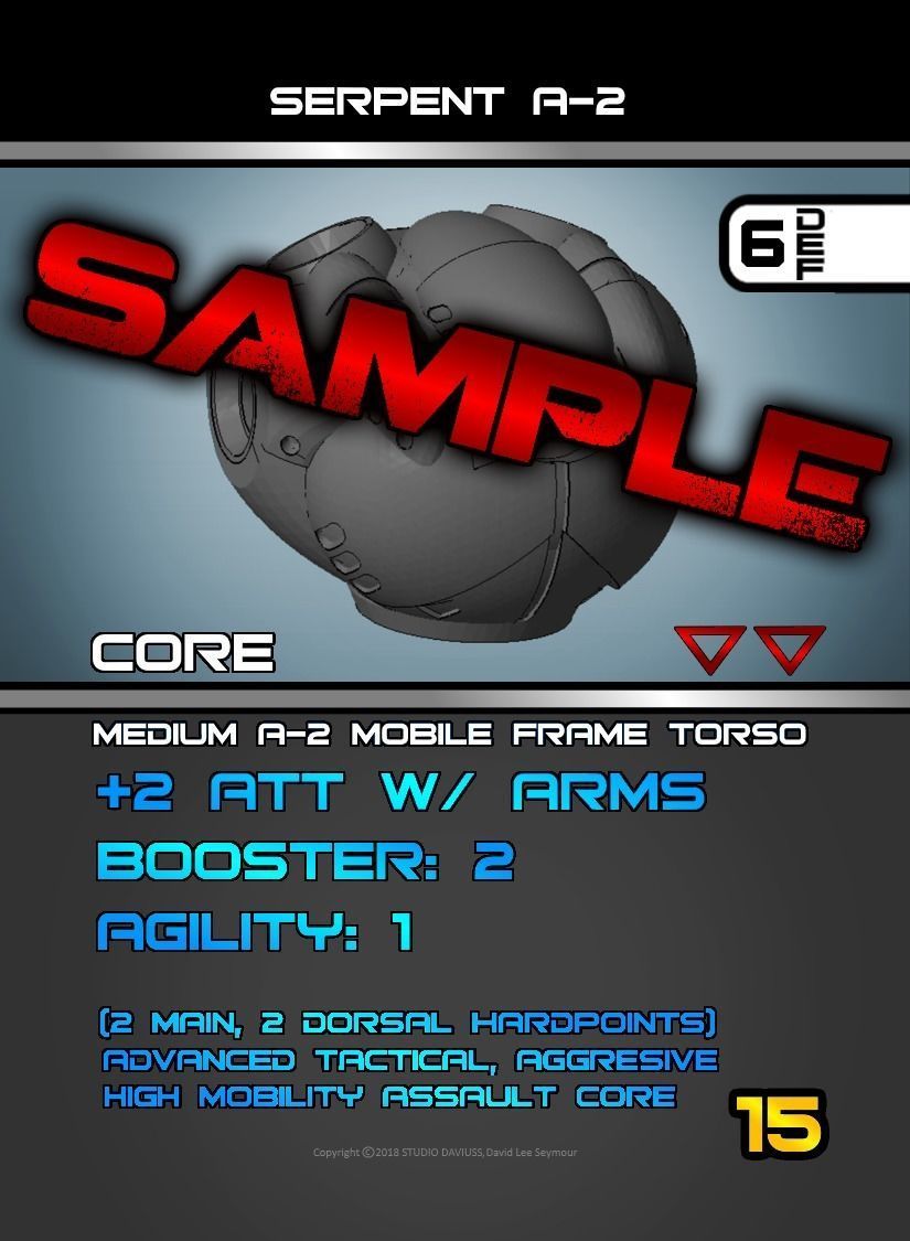 CHIBI-TECH SD - SERPENT CORE 3D print model_17