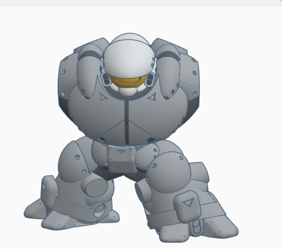 CHIBI-TECH SD - SERPENT CORE 3D print model_11