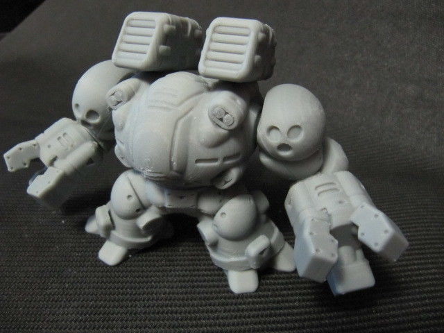 CHIBI-TECH SD - TRENCHER CORE 3D print model_5