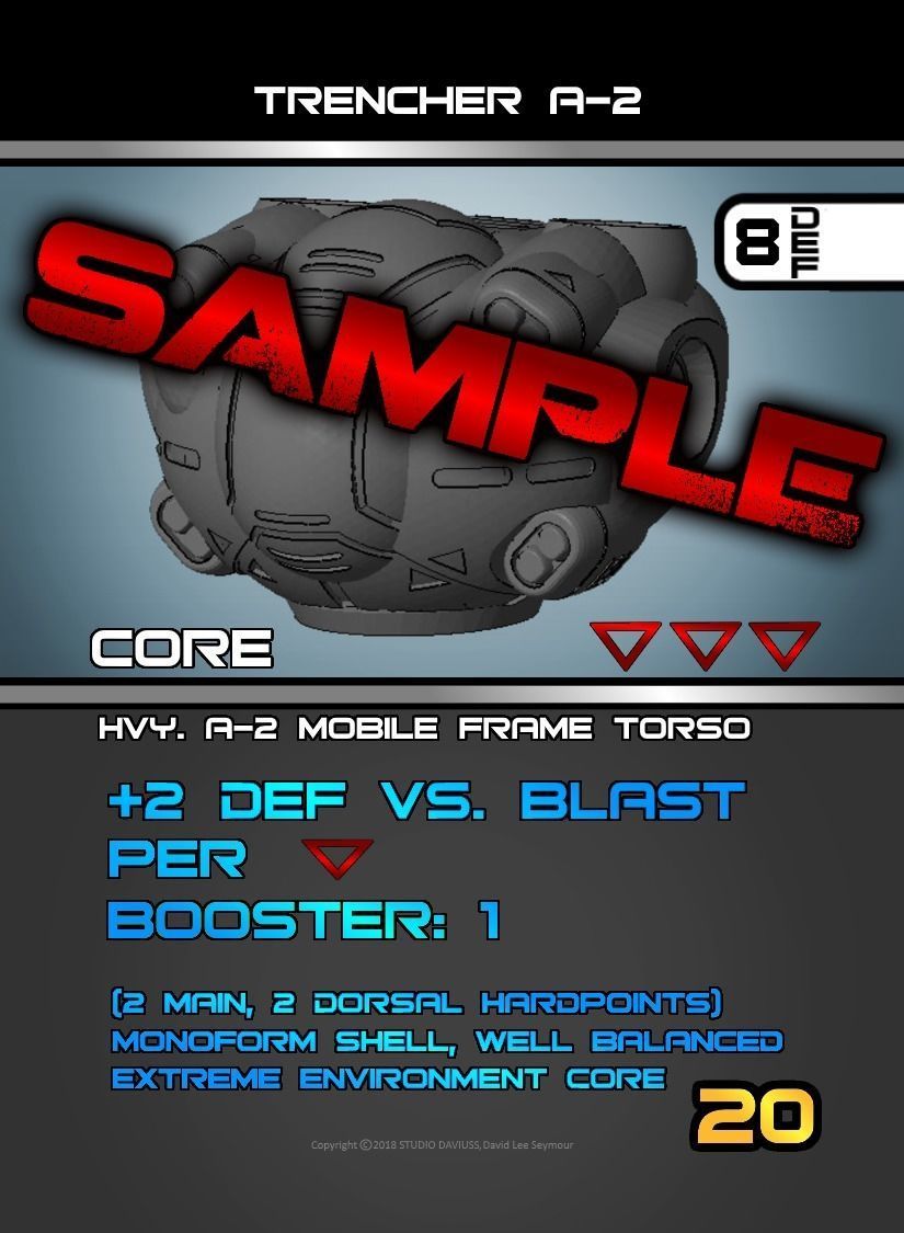 CHIBI-TECH SD - TRENCHER CORE 3D print model_18