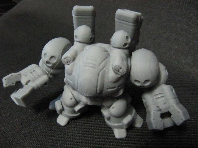 CHIBI-TECH SD - TRENCHER CORE 3D print model_4