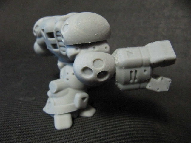 CHIBI-TECH SD - TRENCHER CORE 3D print model_7