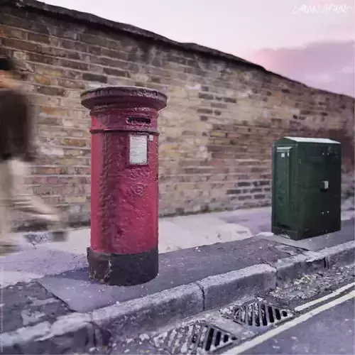 Photoscan 3D asset - London Mail Post Service Box