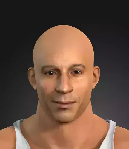 3D Character  Vin Diesel Ready for animation