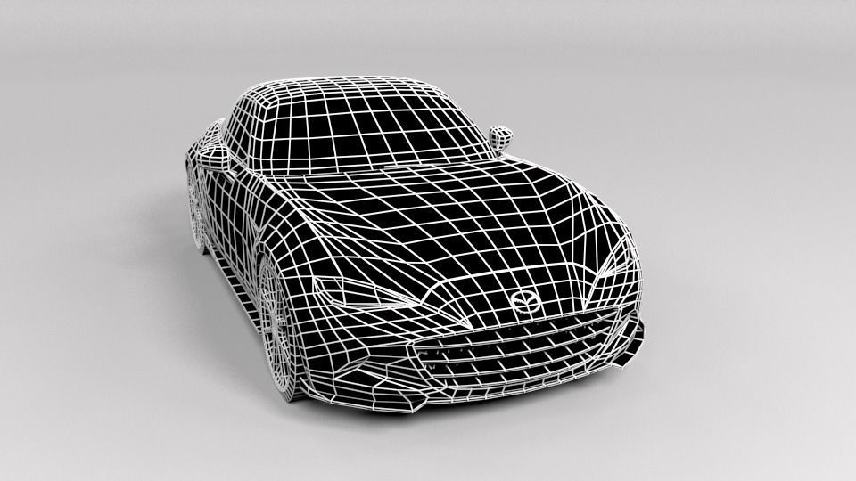 MAZDA MX5 2016 LOWPOLY Low-poly 3D model_1