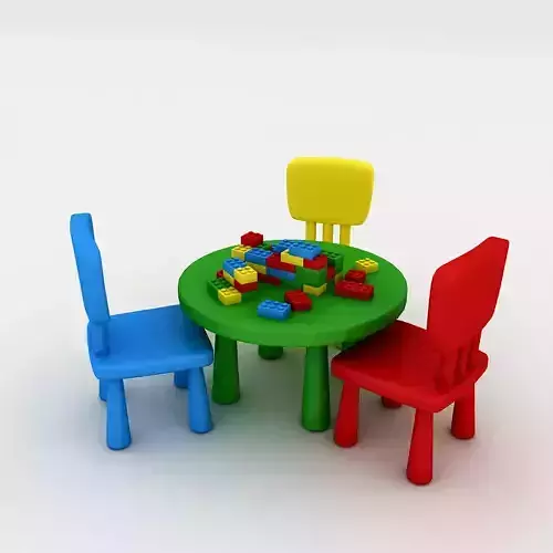 Kindergarten Table Chair