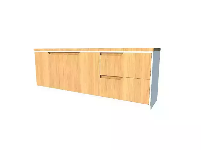 WOODEN CREDENZA