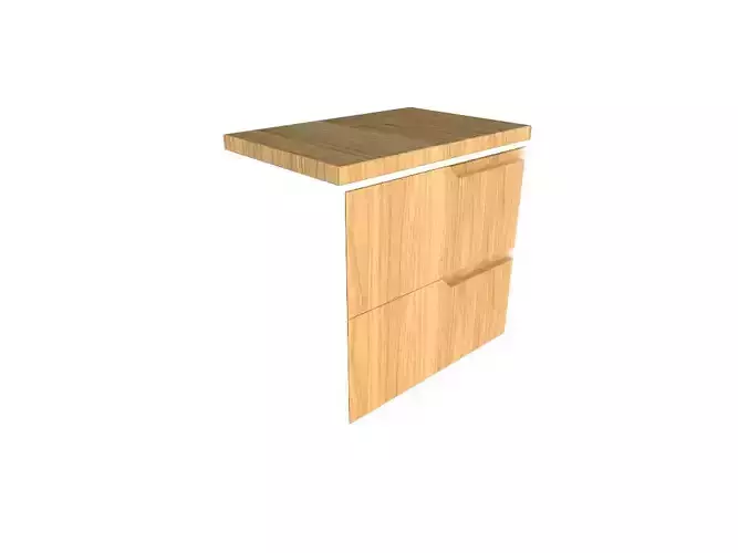 WOODEN SIDE TABLES  in  GLOSSY LAMINATE  finish V Ray READY