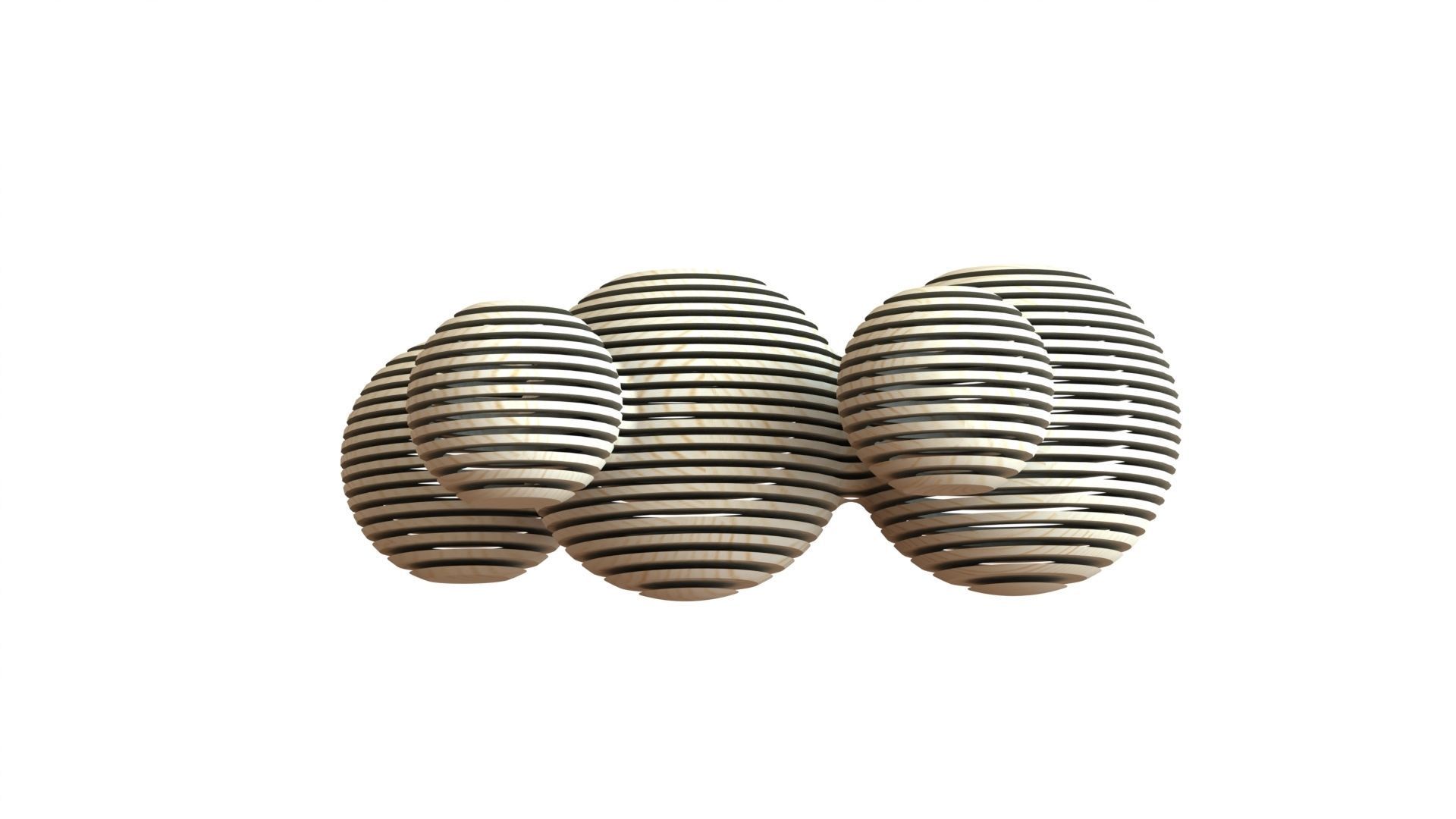 Parametric Chandeliers 3D model_1