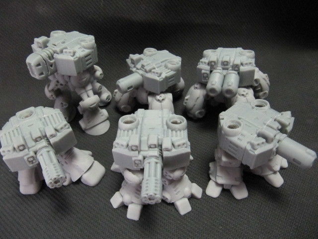 CHIBI-TECH SD - CHIMERA-A PLASMA TURRET CORE 3D print model_7