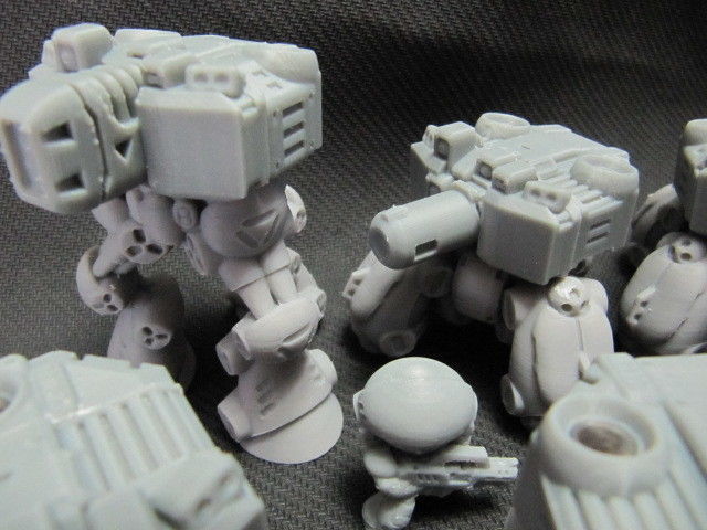 CHIBI-TECH SD - CHIMERA-A PLASMA TURRET CORE 3D print model_6