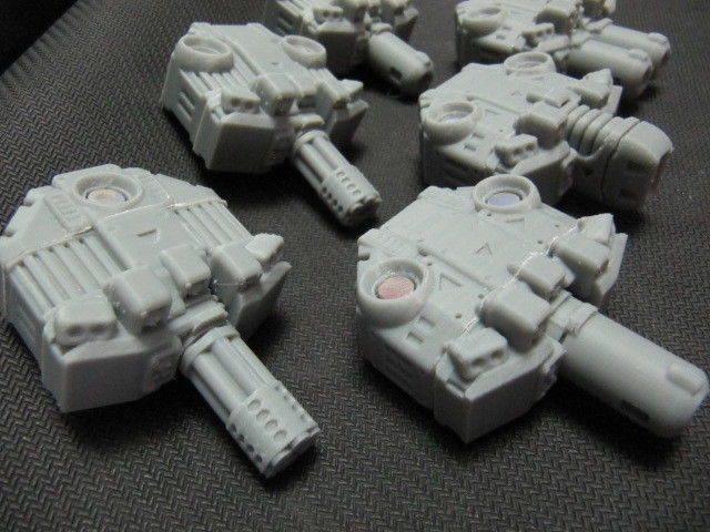 CHIBI-TECH SD - CHIMERA-B PBC TURRET CORE 3D print model_10