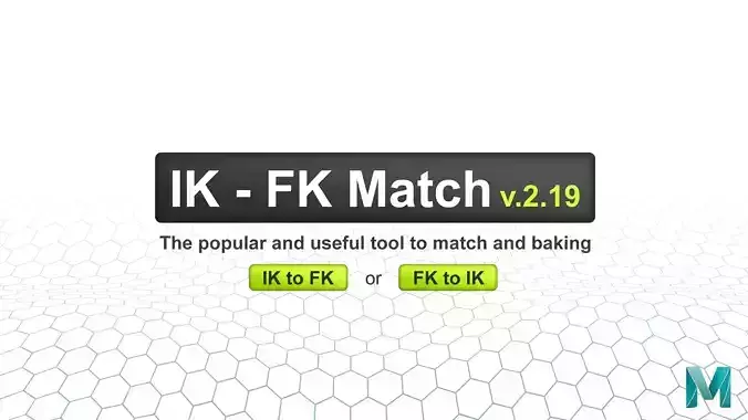 IK to FK Matcher 3D model