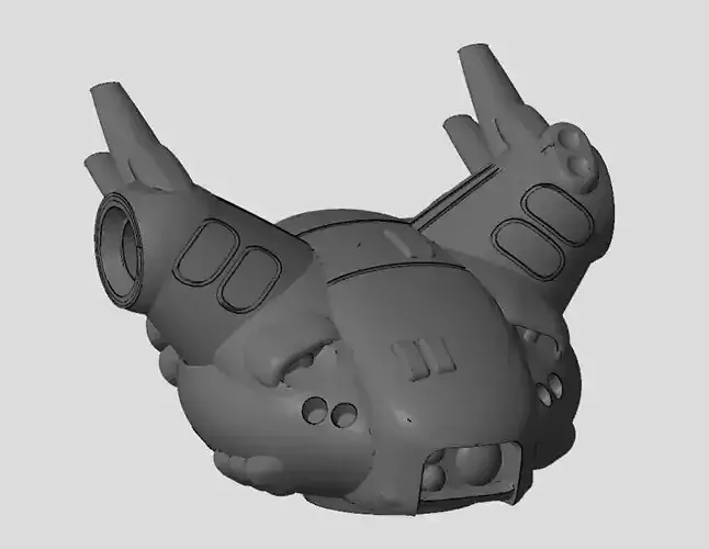CHIBI-TECH SD - DARK ANGEL HWP CORE 3D print model