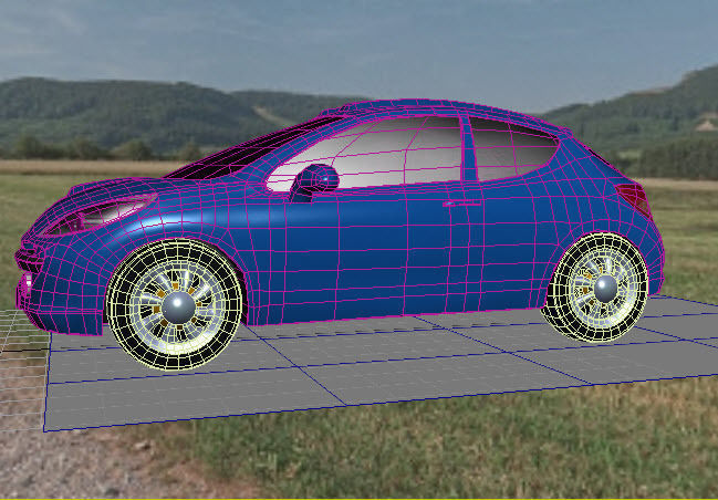 Sport Car Max and Unity Low-poly 3D model_11