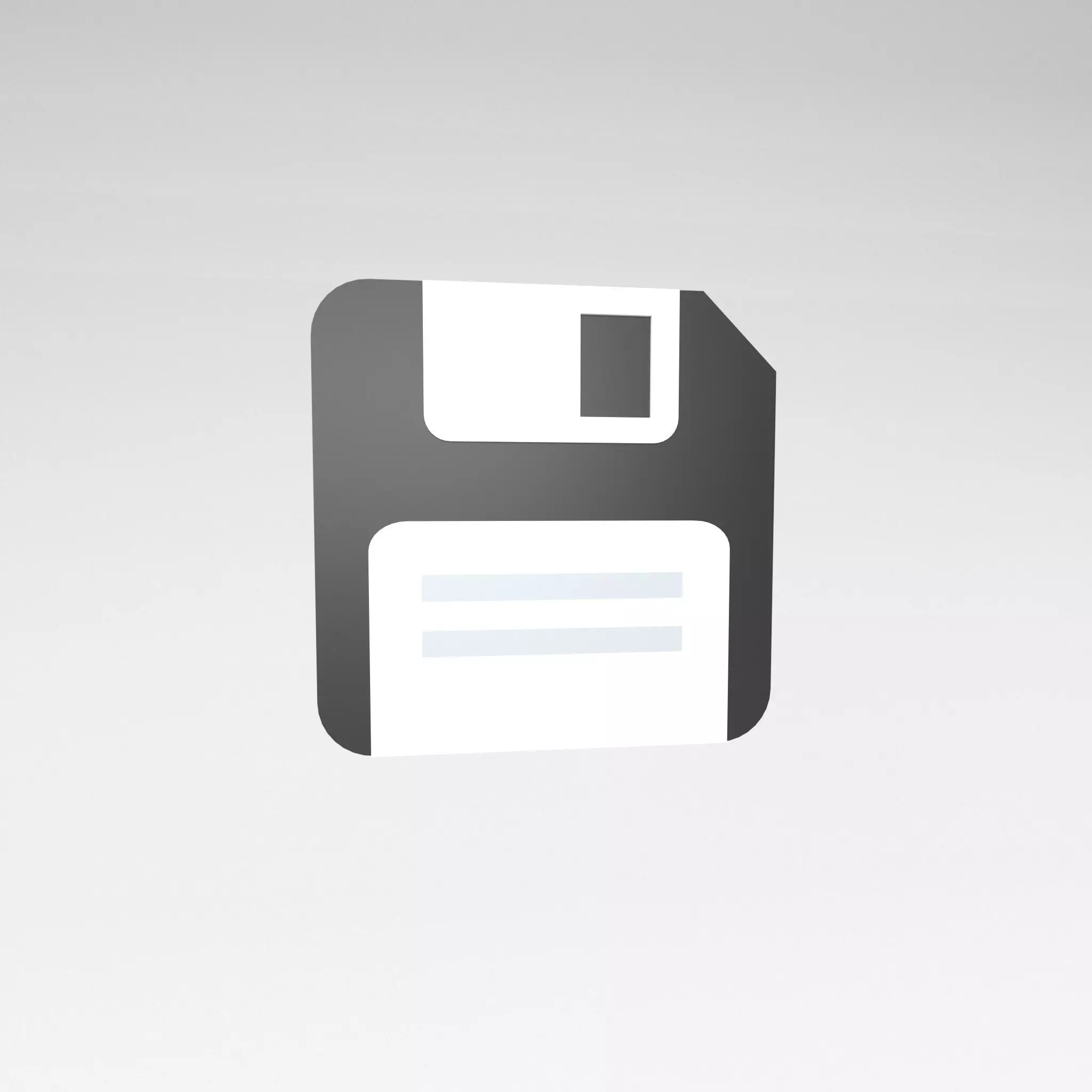 Save Icon v1 002 Low-poly 3D model_0