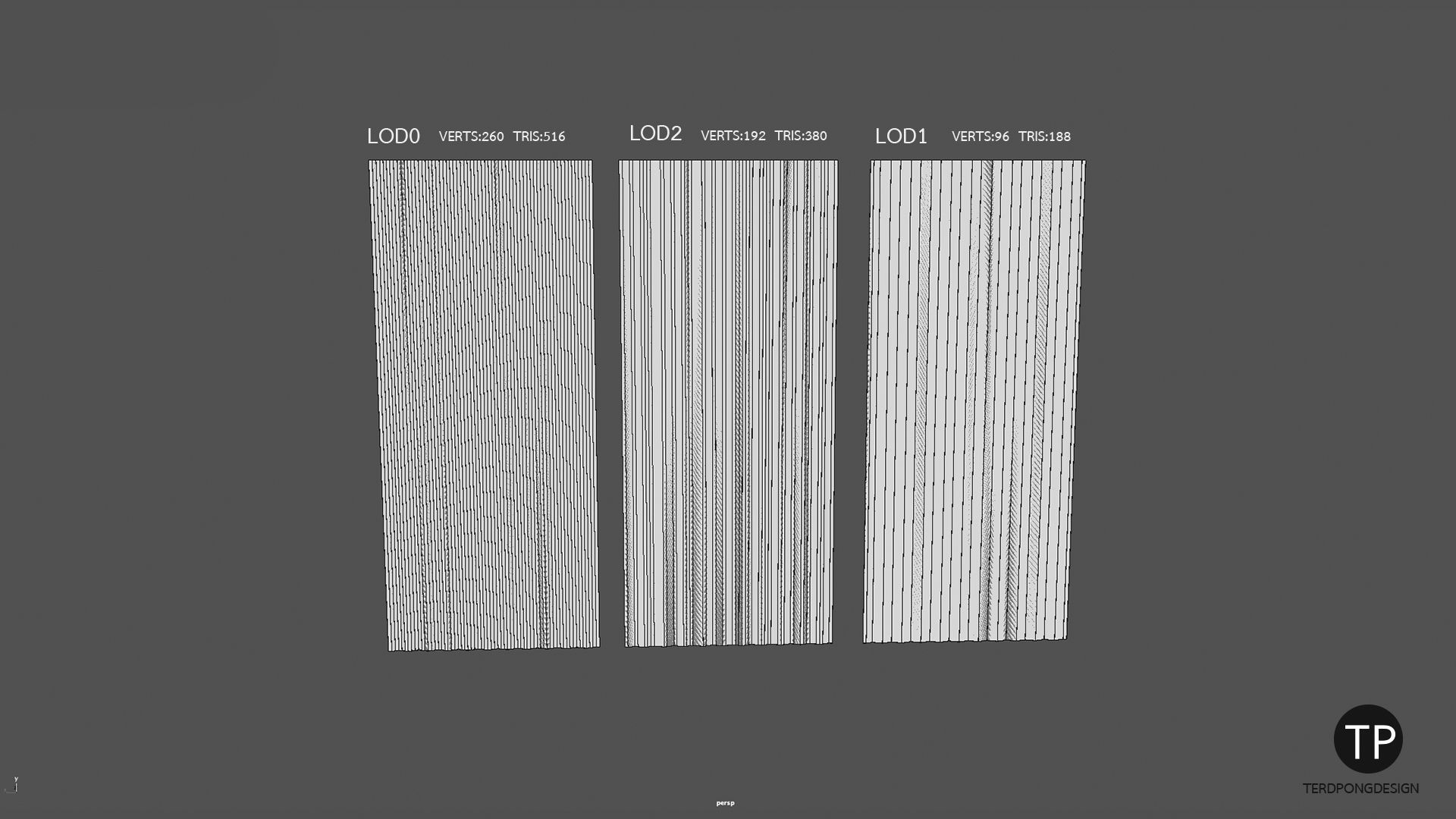 Old roofing galvanized roof Low-poly 3D model_16